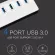 7 Port Aluminum Usb 3.0 Hub 5gbps High Speed Docking Station With Ac Power Adapter Support Usb 2.0 For Pc Lap Mac Macbook