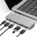 BRU USB C Hub for MacBook Pro Adapter USB Type C Hub 3.0 TF SD Reader Slot PD for Macbook Pro/Air USB HUBS