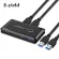 Usb Kvm Switch Box Usb 3.0 2.0 Switcher 2 Port Pcs Sharing 4 Devices For Keyboard Mouse Printer Monitor With 2 Usb Cable
