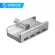 Orico Usb Hub Mh4pu Aluminum 4 Ports Usb 3.0 Clip-Type Hub For Desk Lap Clip Range 10-32mm With 150cm Date Cable Silver