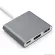USB C Hub to HDMI-ComPATIBLE Adapter for MacBook Pro/Air Thunderbolt 3 USB Type C Hub to HDMI-Compatible 4K