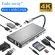 USB Type C to HDMI 4K VGA Adapter RJ45 Lan Ethernet SD TF USB-C Type C Hub USB 3.0 3.5mm Jack Audio Video Converter for MacBook