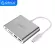 ORICO USB HUB USB CO to HDMI-CompATIBLE VGA TYPE-C PD Charging Adapter Dock for MacBook Pro/Huawei Type C USB 3.0 Splitter Hub