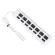 Usb Hub 2.0 Hub Multi Usb Splitter Light 7 Port Expander Multiple Usb 2.0 Hab With Power Adapter Usb2.0 Hub With Switch For Pc