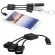 3in1 Usb 3.1 Type-C To Micro Usb 2.0 Power Charging Host Otg Hub Cable Adapter M0xe