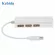 Usb C To Ethernet Adapter With Type C Usb 3.1 Hub 3 Ports Rj45 Network Card Lan Adapter For Macbook Usb-C Type