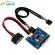 Xt-Xinte Usb 2.0 9pin Header 1 To 2 Extension Hub Splitter Adapter-Converter Mb Usb 2.0 Male To 2 Male-30cm 9-Pin Cable