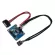 Xt-Xinte Usb 2.0 9pin Header 1 To 2 Extension Hub Splitter Adapter-Converter Mb Usb 2.0 Male To 2 Male-30cm 9-Pin Cable