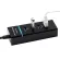 Chielecnal 4 Ports USB 3.0 Superspeed Hub with Power Charging and Switch Multiple 5Gbps USB Hub Splitter