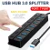 Usb Hub 3.0 Splitter 3 Hab Multi Usb Use Power Adapter 7 Port Multiple Expander 2.0 Usb3 Hub With Switch For Pc Power Switches