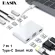 USB Type C Hub with HDMI-CompATIBLE VGA PD Charge SD Card Reader USB-C Hub for MacBook Pro Huawei Matebook Lap Accessories