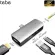 TEBE 4 in 1 Type-C Hub USB CO to 4K HDMI-CompAPATIBLE DOCKING STATION 3.5mm Aux Jack USB 3.0 Hub for iPad Pro/Macbook Pro Huawei