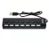 7 Ports High Speed ​​USB HUB 480 Mbps USB 2.0 HUB on/Off Switch Hub USB SPLAS PC LAP Computer Peripherals Accessories