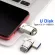 Portable 3 in 1 USB Flash Drive 32/64/128GB USB 3.1 Type-C USB 3.0 OTG Metal PENDRIVE Memory Disk Storage Stick for Phone/Table