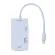 Mini Displayport to HDMI VGA DVI Adapter 4K 3 in 1 Adapter Video Display Converter Display Port HDMI Adapter VGA USB HUB