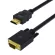 1.8m 3m Hdmi Cable Hdmi To Vga 1080p Hd With Audio Adapter Cable Chb033