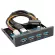 PCI-E to 4 Ports USB 3.0 PC FRONT PANEL USB Expansion Card PCie USB Adapter USB3.0 Front Panel Bracket PCI Express