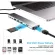 Type C to HDMI HUB USB C 4K PD 5A 87W Dock RJ45 LAN USB 3.1 Splitter USB-C Power Delivery SD TF Card Reader for MacBook Air Pro