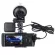 JWKG R300 Dash Cam Dual 720P with GPS 2.7 inch LCD screen in the microphone and car speakers with duplicate savings, G-Sensor, etc.