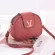 Women's shoulder bag/Ladies Lychee Pattern Lockpack Square Bag Ladies Diagonal Bag Multi-Card Position Backpack