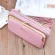 กระเป๋าสะพายข้างผู้หญิง/Mobile phone bag lady wallet long zipper shoulder bag diagonal bag simple key coin purse