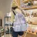 Women's backpack/SchoolBag Female Korean Version Trend Student Large-Capacity Small Fresh Plaid All-Match Backpack