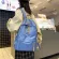 กระเป๋าเป้ผู้หญิง/Backpack women's new solid color student schoolbag simple large-capacity backpack