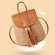 กระเป๋าเป้ผู้หญิง Straw Backpack Women's Tassel Woven Bucket Bag Shoulder Bag Diagonal Women's Bag