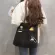 กระเป๋าสะพาย Ladies messenger bag canvas solid color shoulder bag student bag