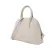 Authentic Original Coach Womens Shoulined Shoulder Handbag Katy Saddle 2010imchkhaki White