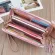 Dihope Women's Zipper Closure SPLICED WRIST STRAP TASSELLET for Girls New Fashion Phone Coin Long Purse Card Holder