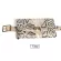 Fanny Pack Fashion Serpentine Waist Bag Women PU Leather Waist Pack Vintage Belt Bags Phone Pocket Small Women's Cross Body Bag