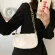Fashion Daisy Women Underarm Handbag All Match PU Leather Ladies Chain Shoulder Bags Vintage Female Baguette Travel Clutch Purse