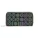 Fashion Brand Luminous Women Long Wallets Geometric Lattice Women Clutch Purse Female Credit Card Holder PVC material