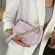 Fashion Daisy Women Underarm Handbag All Match PU Leather Ladies Chain Shoulder Bags Vintage Female Baguette Travel Clutch Purse