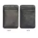 Fashion 100% Genuine Leather Thin Bank Credit Card Case Mini Card Wallet Men Bus Card Holder Cash Change Pack Business ID Pocket