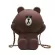 Fashion design women's bear-shaped bag cute funny women's evening dress clutch bag wallet chain shoulder bag birthday gift