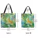 Fashion Black Hair Girl Painting Print Bag for Women Casual Tote Ladies Shoulder Bag Foldable Shopping Bag Outdoor Beach Bags