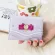 Fashion Mini Women's Cute Bows Short Lady Girls Hasp Card Holder Clutch Coin Pru Leather New