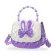 กระเป๋าสะพายข้างเด็ก /Cartoon princess bunny ears beaded handbag baby one-shoulder messenger small bag