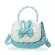 กระเป๋าสะพายข้างเด็ก /Cartoon princess bunny ears beaded handbag baby one-shoulder messenger small bag