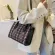 Retro Korean style, single shoulder bags, mesh bags, large capacity, trendy fashion, Lady Lady Bag Bag
