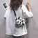 Cartoon Cow Print Crossbody Bag For Women Oxford Cloth Sml Doll Oulder Bags Designer Fe Travel Bag Sac Fme