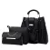 Dihope 4PCS Women Handbag Set Messenger Bags Ladies Fashion Shoulder Bag Lady Pu Leather Casual Female Shopper Tote Sac Femme
