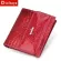 DICIHAYA MINI WALLET Women Genuine Leather Wallets with Coin Bag Alligator Hasp Short Wallet Female Small Wallets and Purses