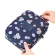 Dinmiwelwomen Makeup Bag Cosmetic Bag Case Make Up Organizer Toiletry Storage Rushed Floral Nylon Zipper New Travel Wash Pouch