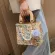 Elegant FeMale Pearl Tote Bag 2019 Fashion New High Quality Woolen Women's Designer Handbag High Capacity Shoulder Messenger Bag