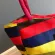 Excelsior New Beach Bag for Women 2020 Floral Print Shoulder Bag Canvas Handbag Shopper Tote Bolso Mujer Feminina SAC Main Femme