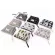 ETYA Women Travel Cosmetic Bag Plaid Zipper Makeup Bag Phone Coin Money Handbag Female Pruale Make Up Bags Beauty Organization