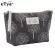 ETYA Women Travel Cosmetic Bag Plaid Zipper Makeup Bag Phone Coin Money Handbag Female Pruale Make Up Bags Beauty Organization